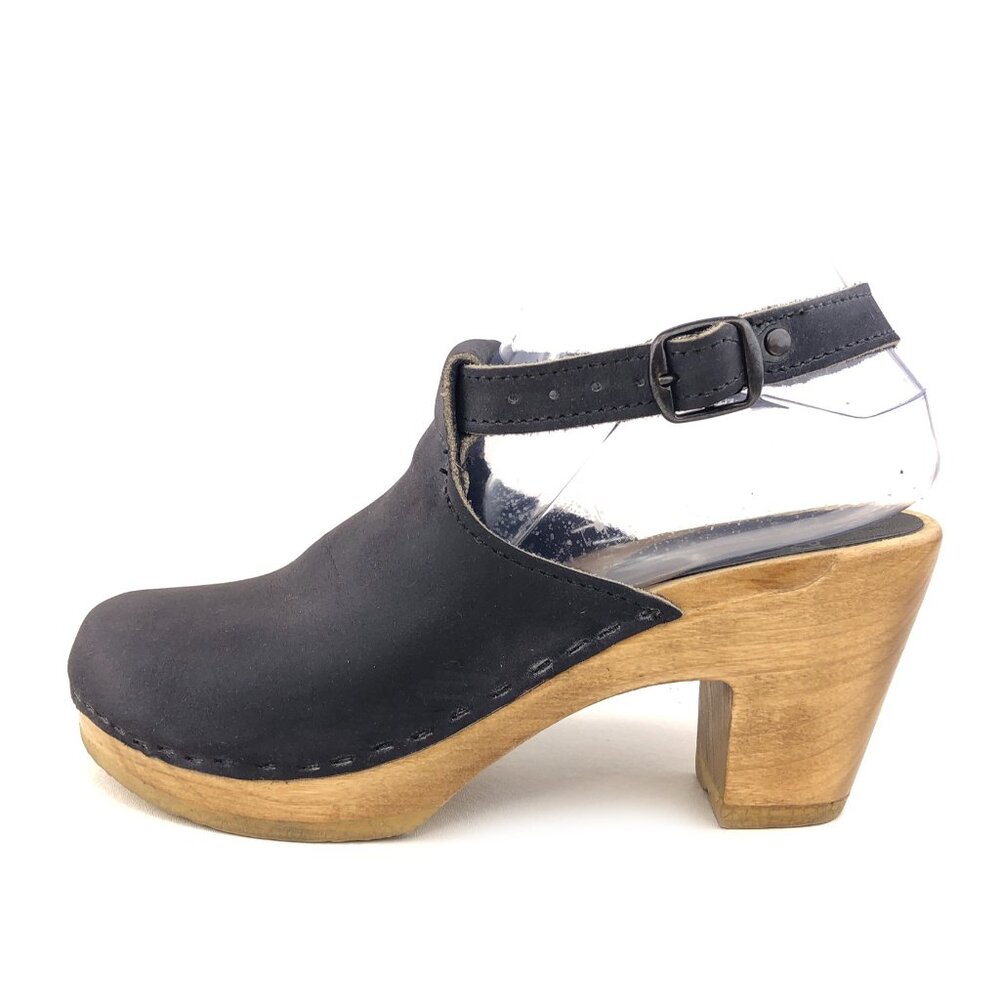 Sven Original Halter Top Wooden Platform Clogs EUR 37